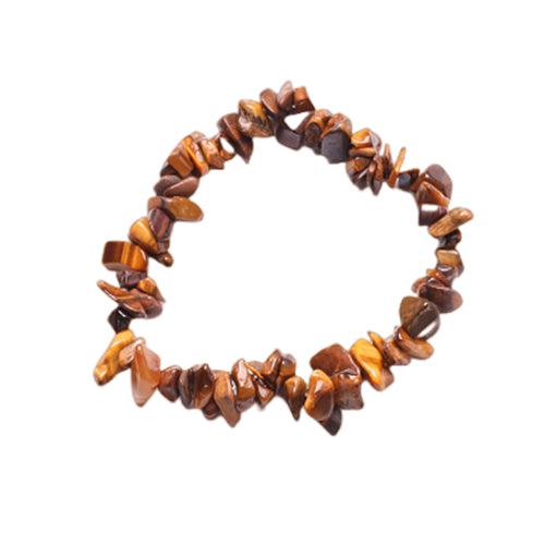 Tiger Eye Stone Chip Bracelets