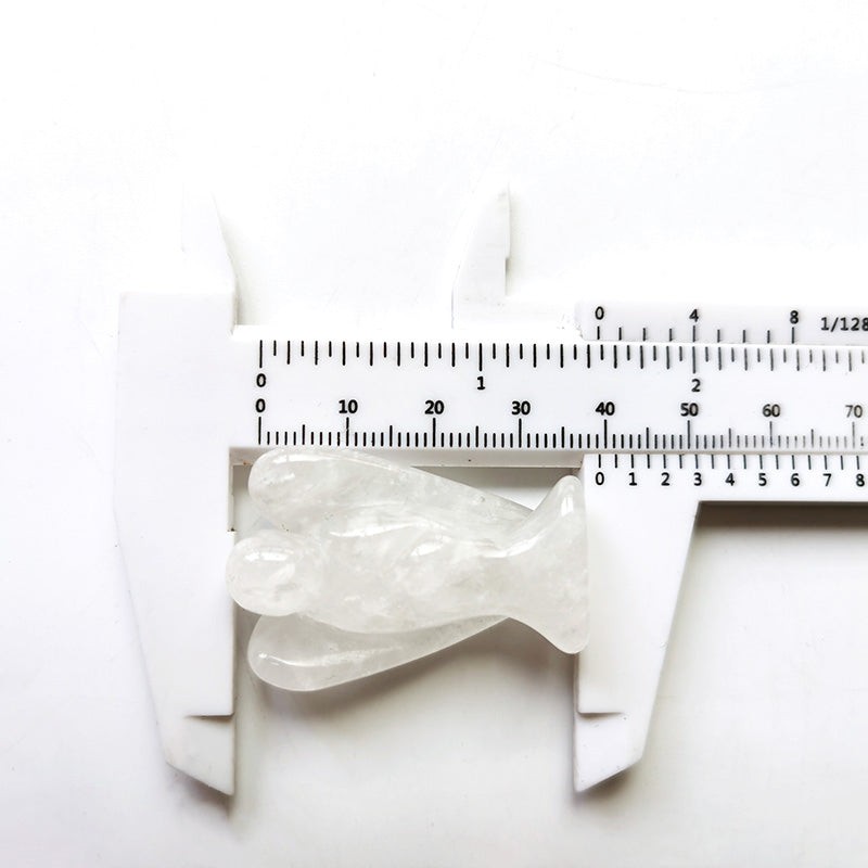 Clear Quartz Angel 1.5 Inch