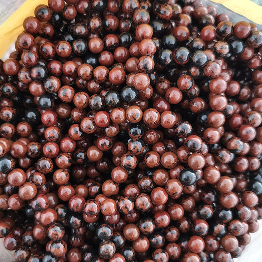 Red Obsidian Bead Bracelets