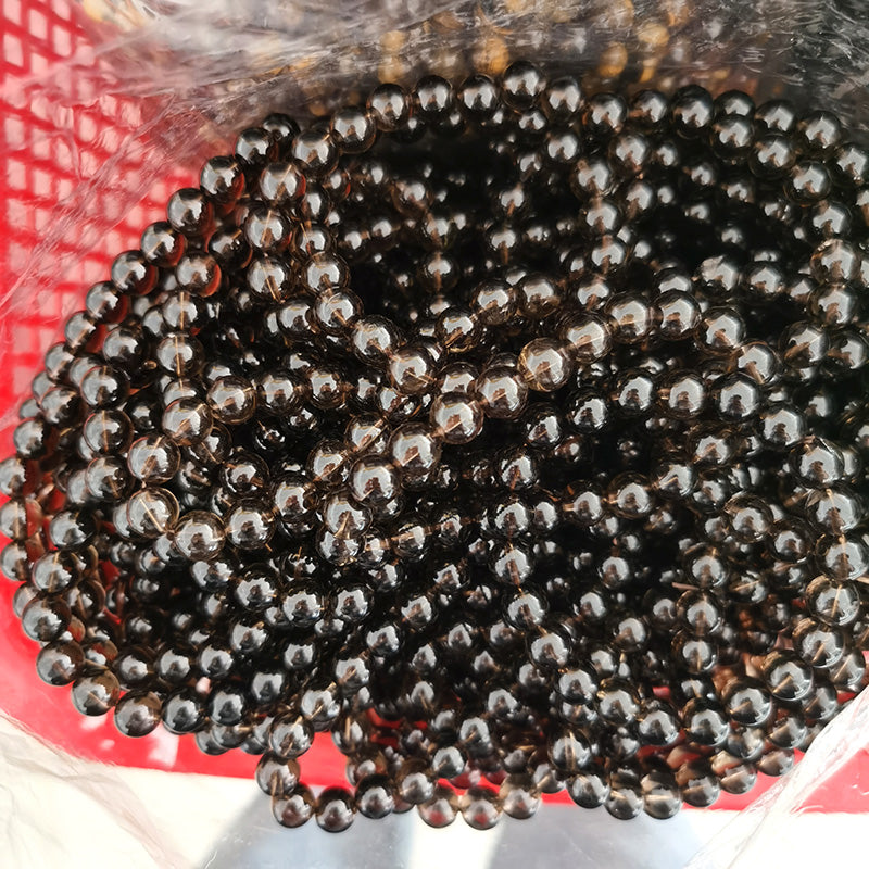 Smoky Quartz Bead Bracelets