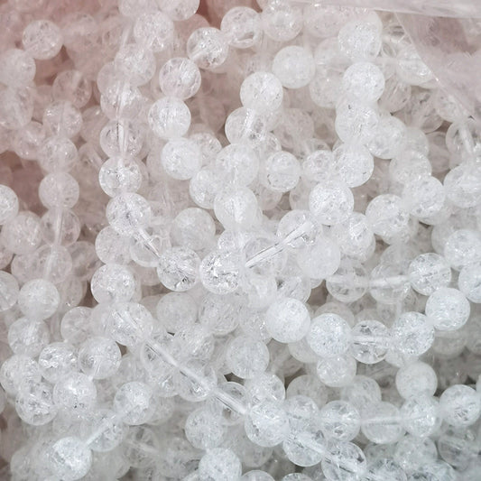 Crack Quartz Bead Bracelets