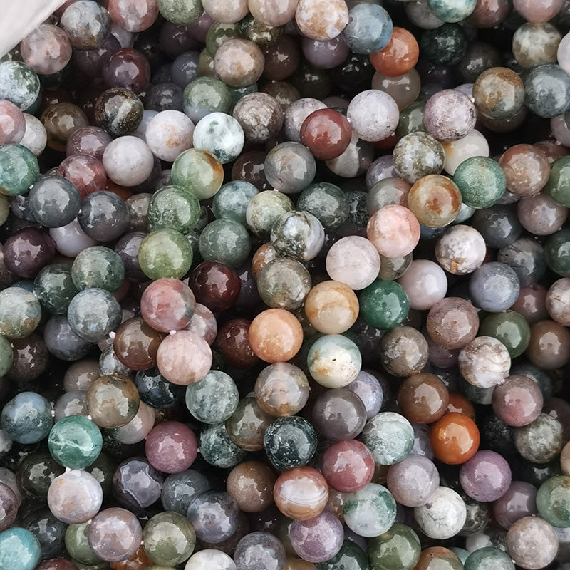 Indian Agate Bead Bracelets