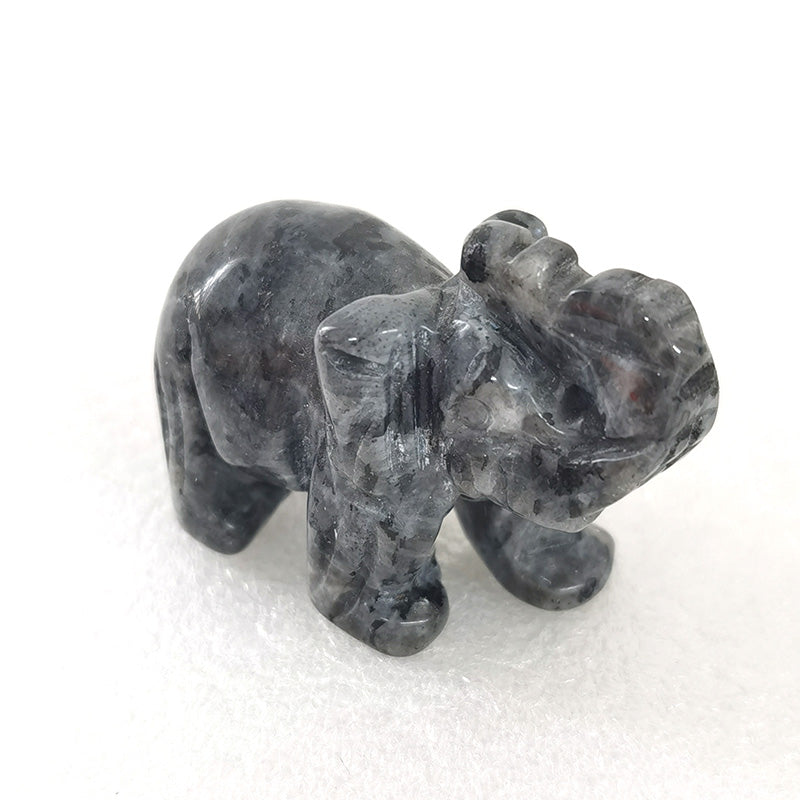 Larvikite Elephant 2 Inch