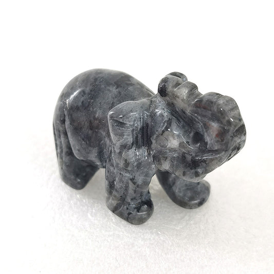 Larvikite Elephant 2 Inch