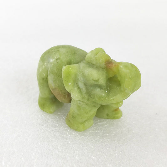 Xiuyan Jade Elephant 2 Inch(1)