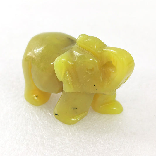 Lemon Jade Elephant 2 Inch
