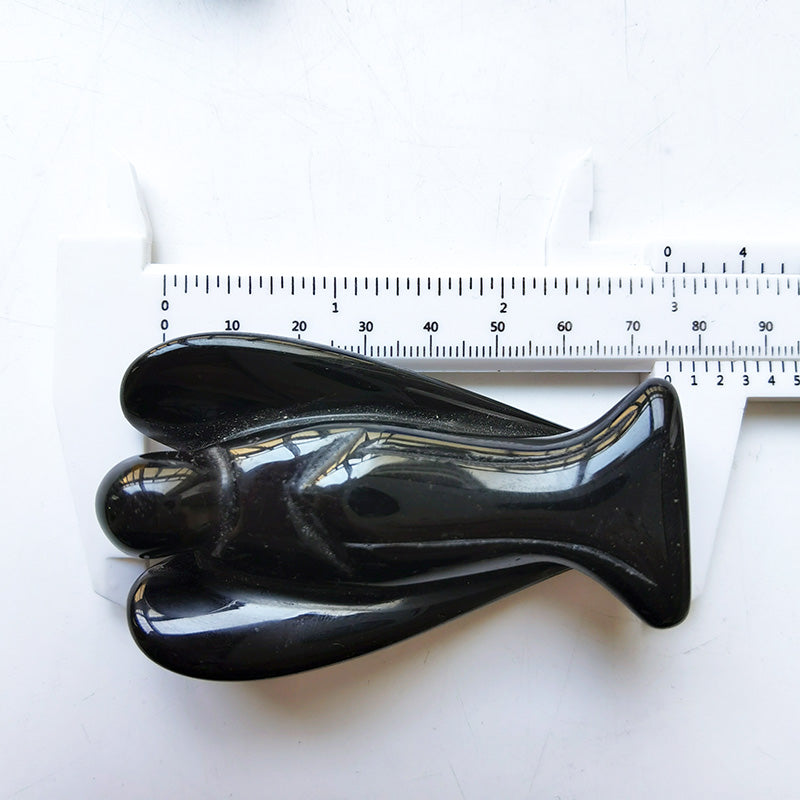 Black Obsidian Angel 3 Inch