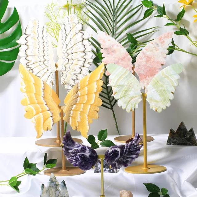 Angel Wing Ornaments Multi Material